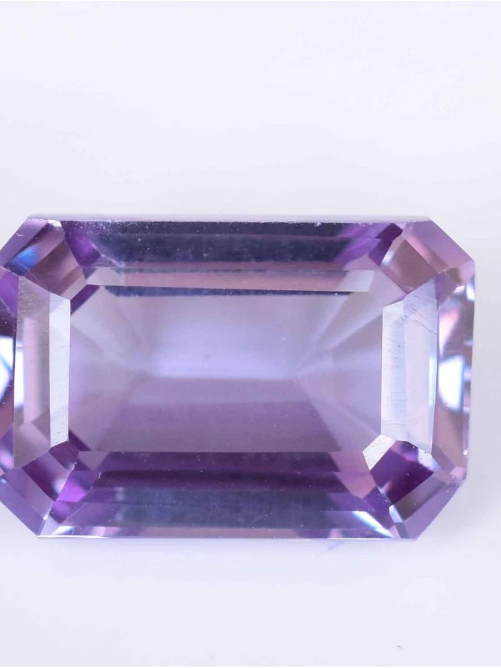 Flawless Natural Gray-Purple Musgravite 6.10 Ct Emerald Certified Loose Gemstone